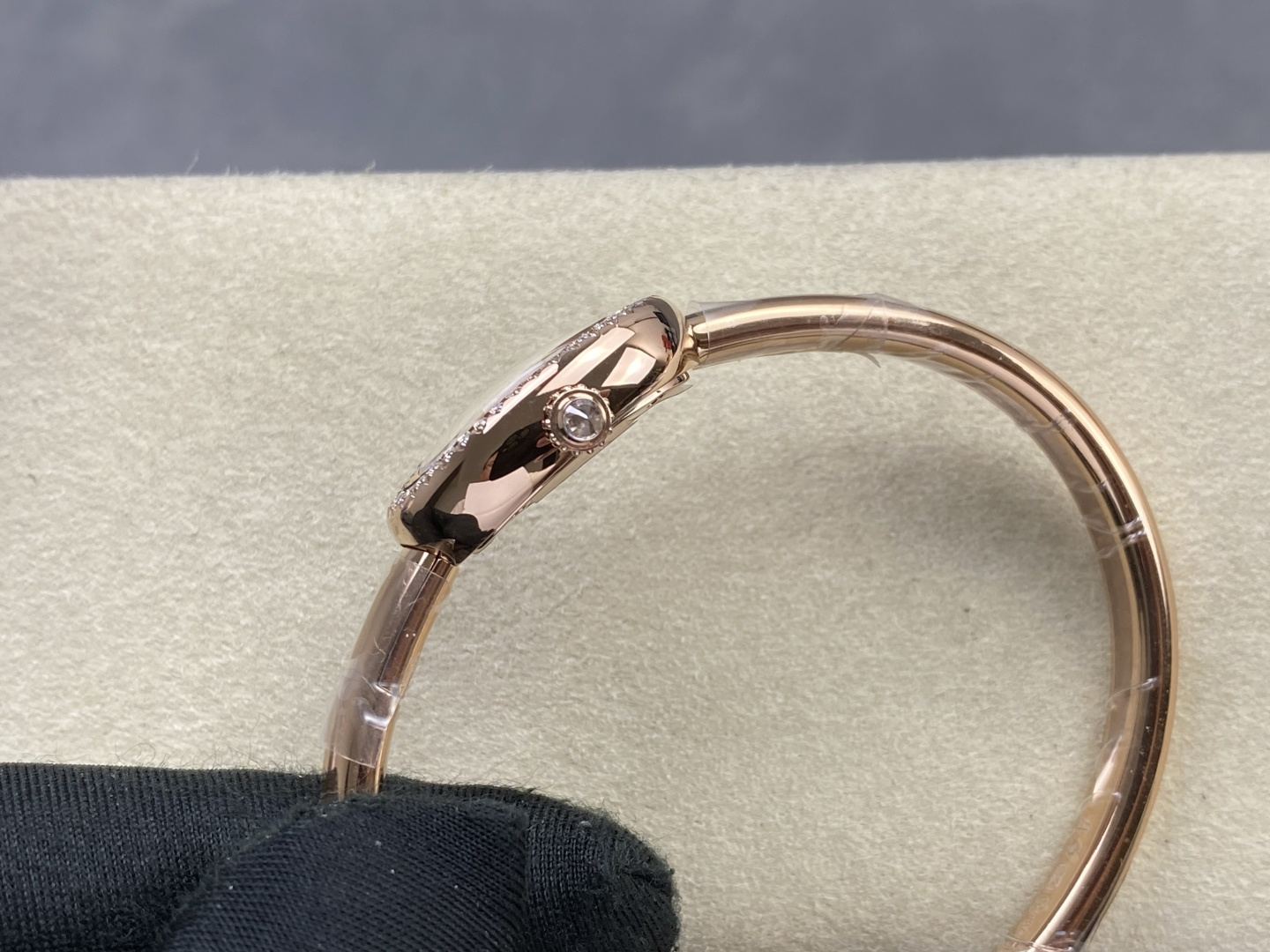 Cartier Baignoire Gold Silver dial White 24.6 x 18.7 mm Configuration A4A896 1:1 Superclone - Image 6