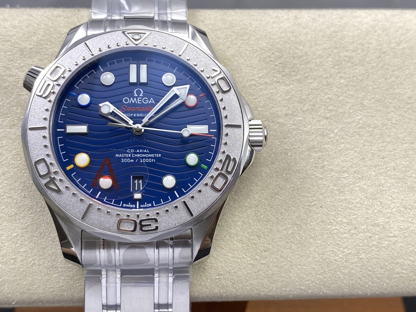Omega Seamaster Diver 300M Ceramic 42 mm VS Factory Configuration 103336 1:1 Superclone - Image 9