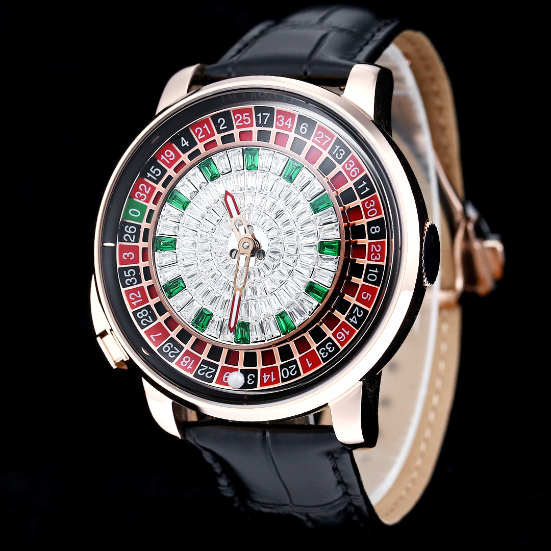Jacob & Co. Casino Tourbillon Ceramic 44 mm Configuration 89EFC8 1:1 Superclone - Image 2