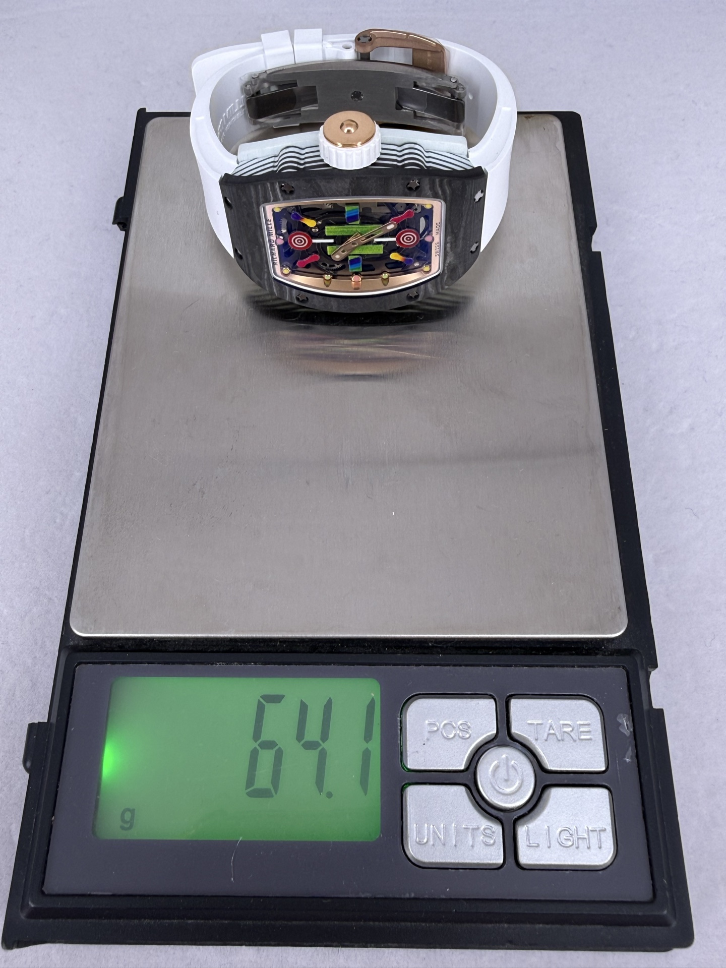 Richard Mille RM 07 RM07-03 Carbon composite Configuration E56B05 1:1 Superclone - Image 9