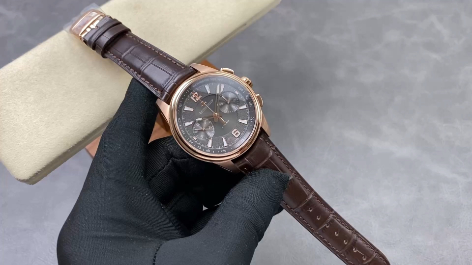 Jaeger-LeCoultre Polaris Stainless steel 42 mm Chronograph KR Factory Configuration F7EB37 1:1 Superclone