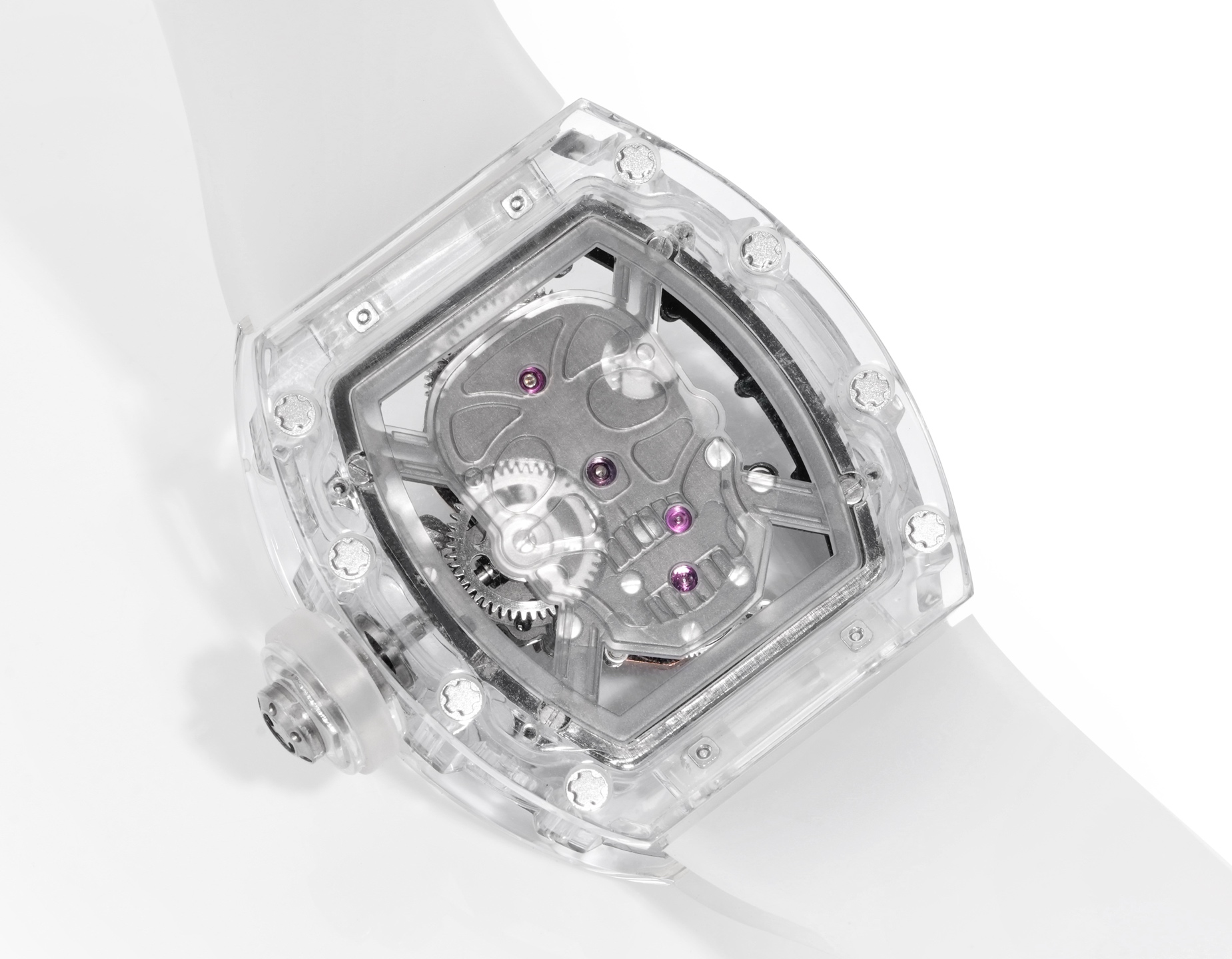 Richard Mille RM 052 RM052 Rubber strap Tourbillon MS Factory Configuration 3C3C4B 1:1 Superclone - Image 15