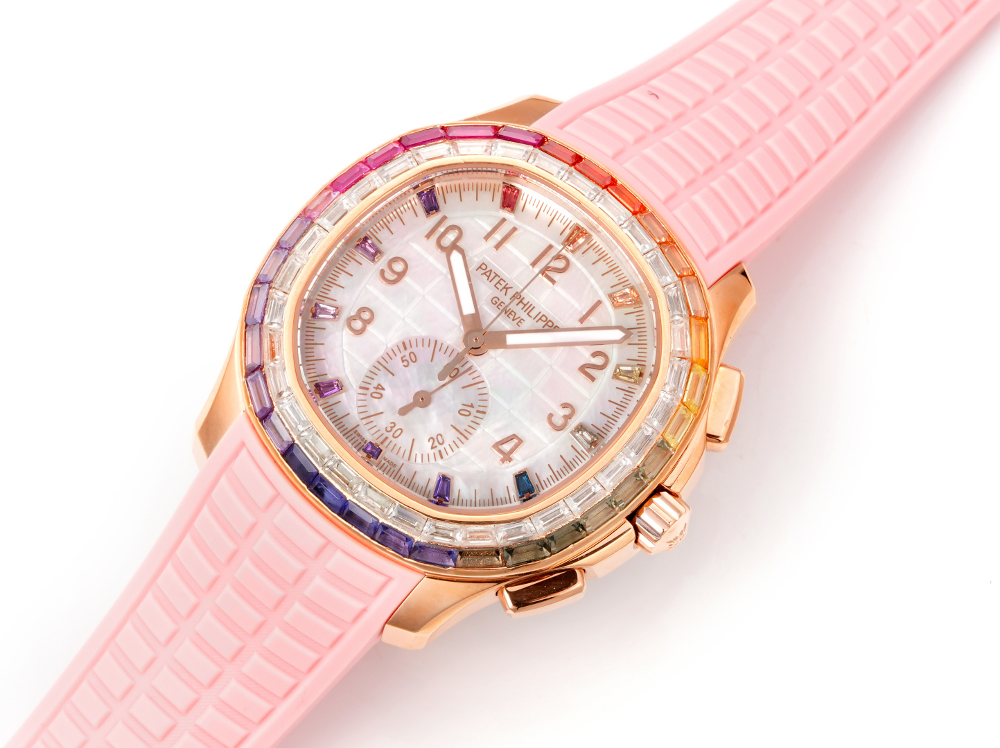 Patek Philippe Aquanaut Luce 7968/300R-001 Rainbow Chronograph 1:1 Superclone - Image 26