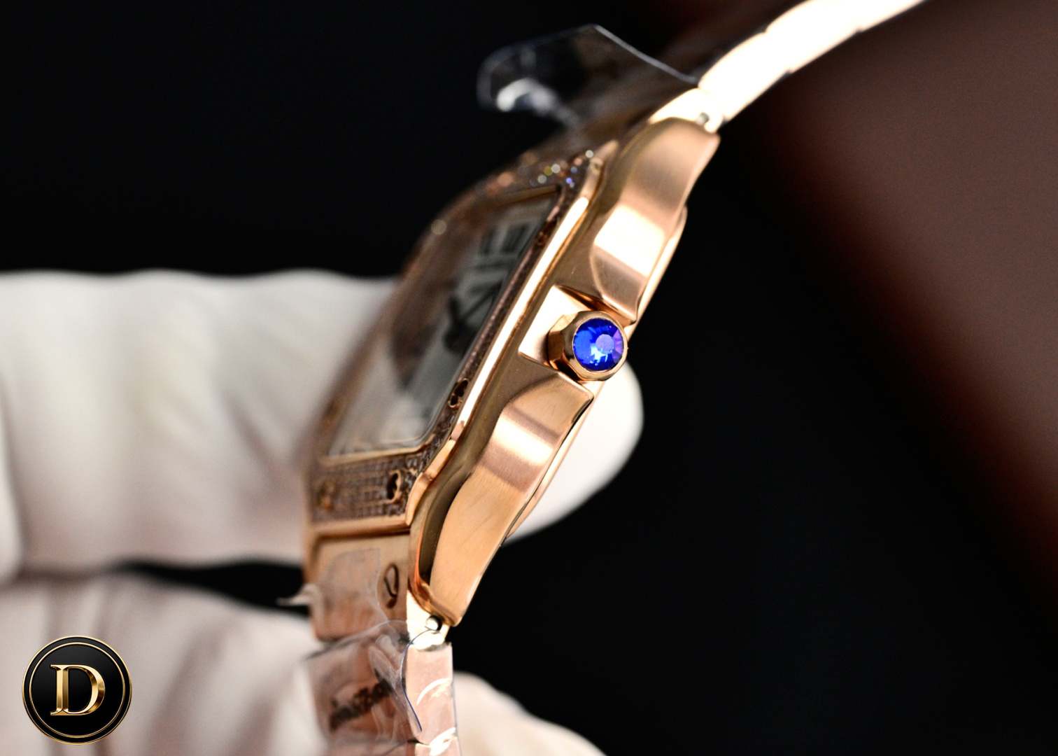 Cartier Santos Stainless steel Silver dial 27 x 34.4 mm TW Factory Configuration 73B8BD 1:1 Superclone