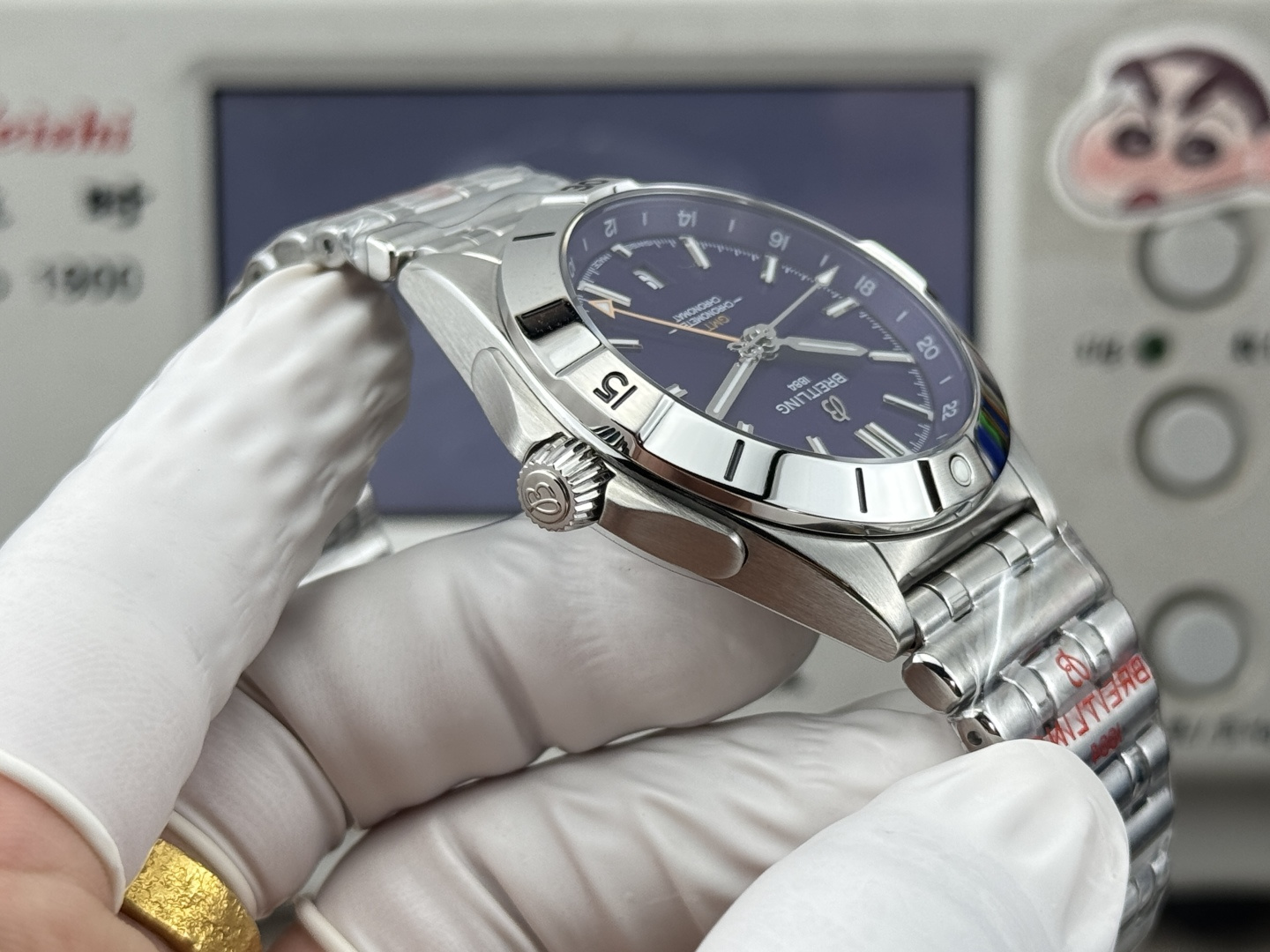Breitling Chronomat A32398101M1A1 Stainless steel Stainless-steel bracelet 1:1 Superclone - Image 25