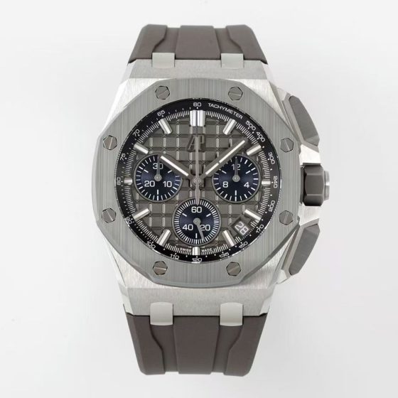 Audemars Piguet Royal Oak Offshore 26420 Stainless steel Rubber strap DDF Factory Configuration D5B73A 1:1 Superclone