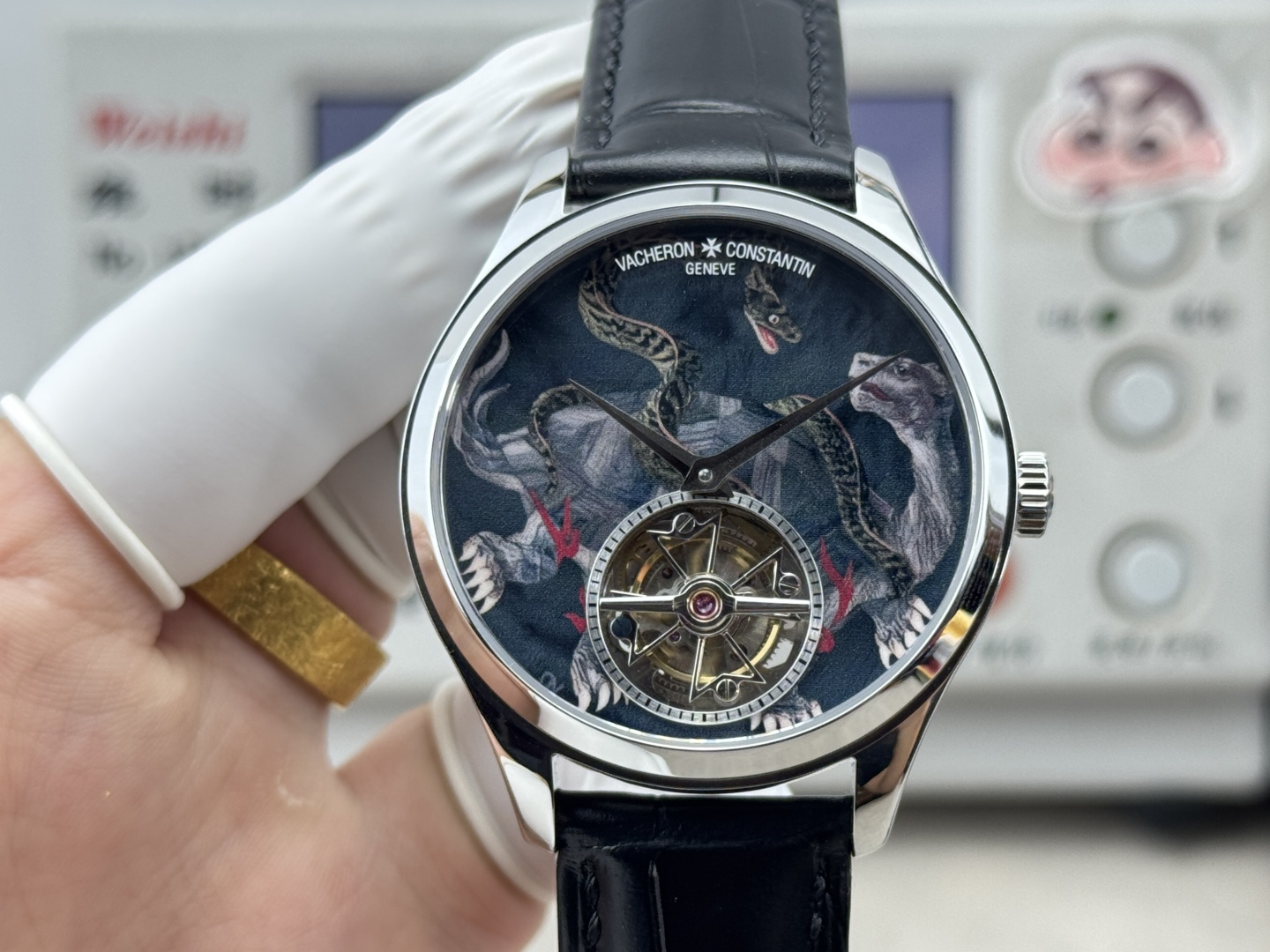 Vacheron Constantin Overseas 42 mm Tourbillon Manual-wind ANT Factory Configuration A196FF 1:1 Superclone - Image 6