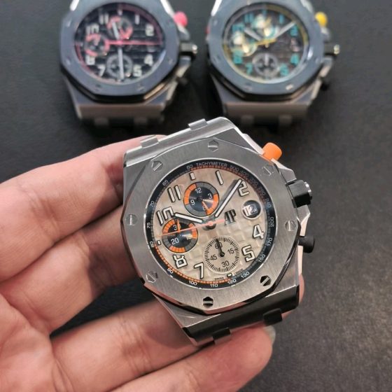 Audemars Piguet Royal Oak Offshore 26238 Stainless steel Rubber strap 42 mm Chronograph LS Factory Configuration 54BF57 1:1 Superclone