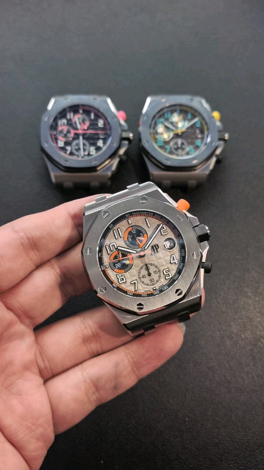 Audemars Piguet Royal Oak Offshore 26238 Stainless steel Rubber strap 42 mm Chronograph LS Factory Configuration 54BF57 1:1 Superclone
