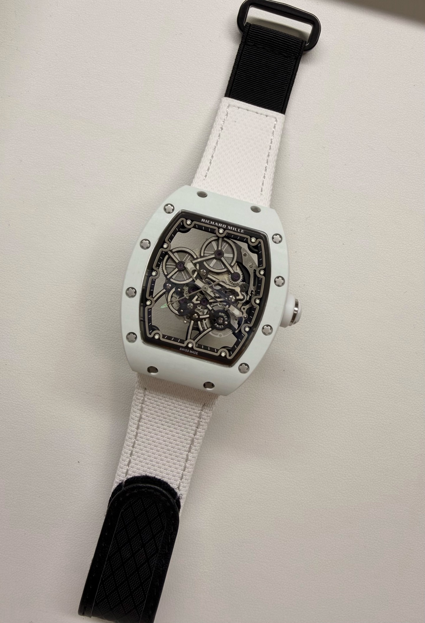 Richard Mille RM 055 RM055 Carbon composite 38.5 mm Configuration 6D4676 1:1 Superclone