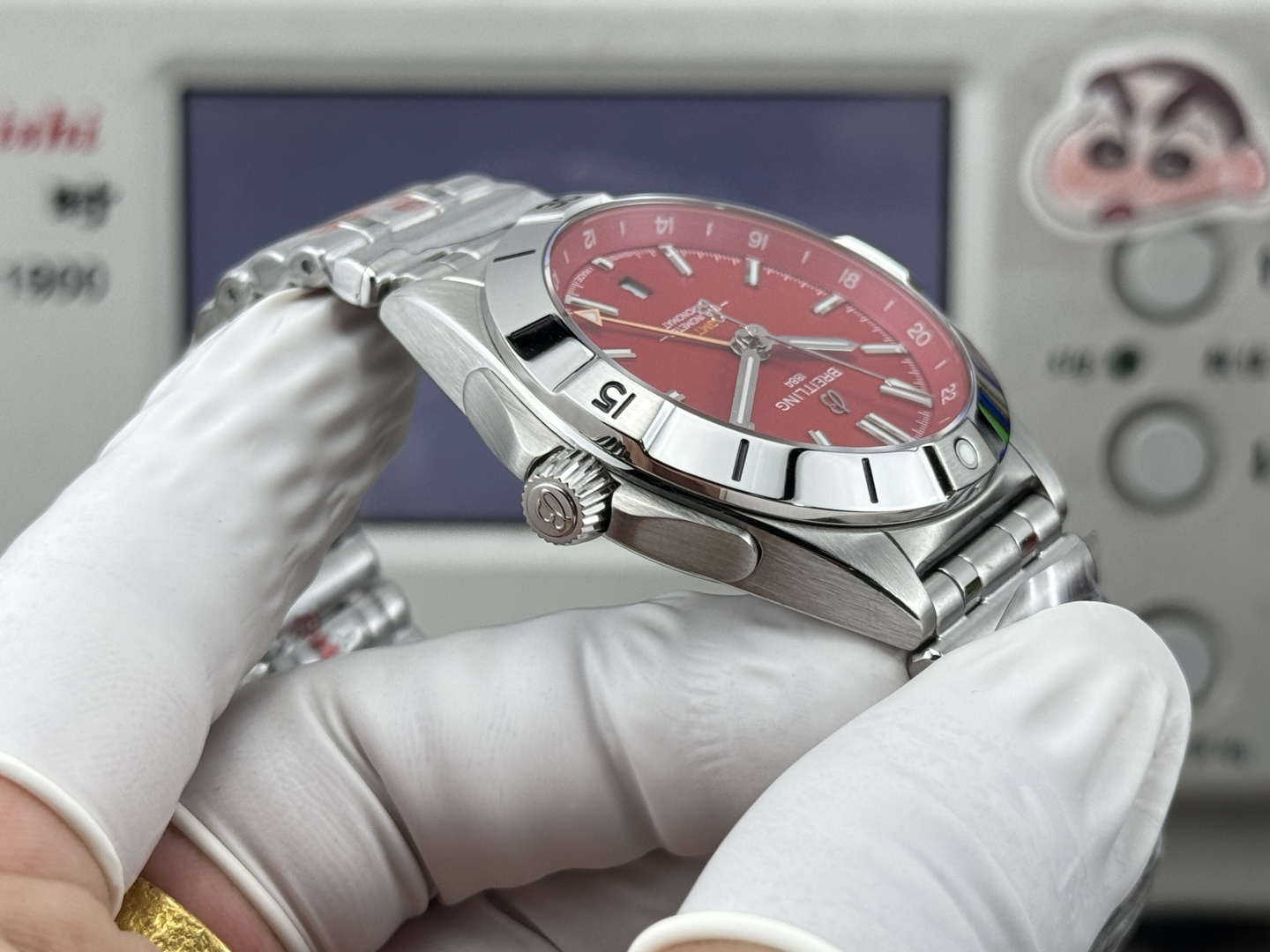 Breitling Chronomat A32398101M1A1 Stainless steel Stainless-steel bracelet 1:1 Superclone - Image 3