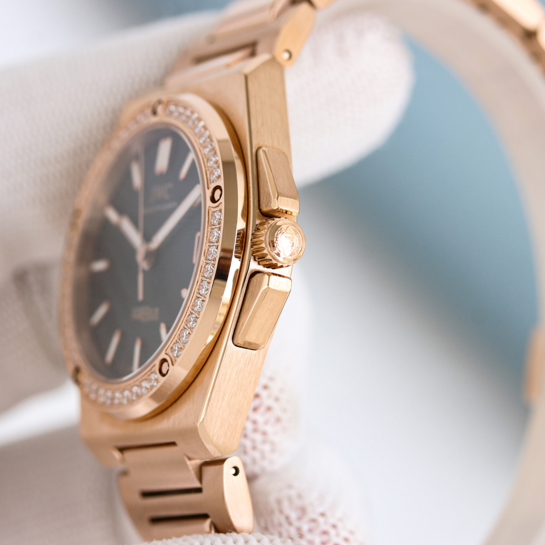 IWC Ingenieur Rose-gold tone 35.1 mm Automatic Configuration A66C2F 1:1 Superclone - Image 4