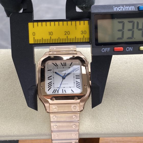 Cartier Santos Stainless steel 35.1 mm BV Factory Configuration D0F0F7 1:1 Superclone