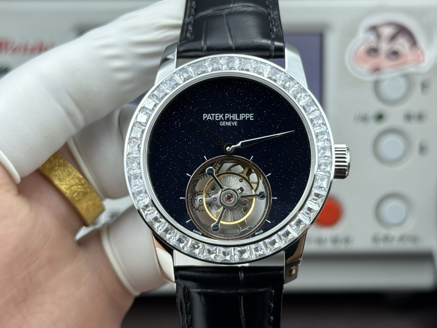 Patek Philippe Grand Complications 42 mm Tourbillon Manual-wind Configuration 38B987 1:1 Superclone