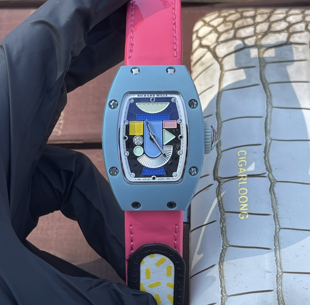 Richard Mille RM 07 RM07-01 Ceramic 45 x 31 mm Configuration 36388C 1:1 Superclone - Image 7