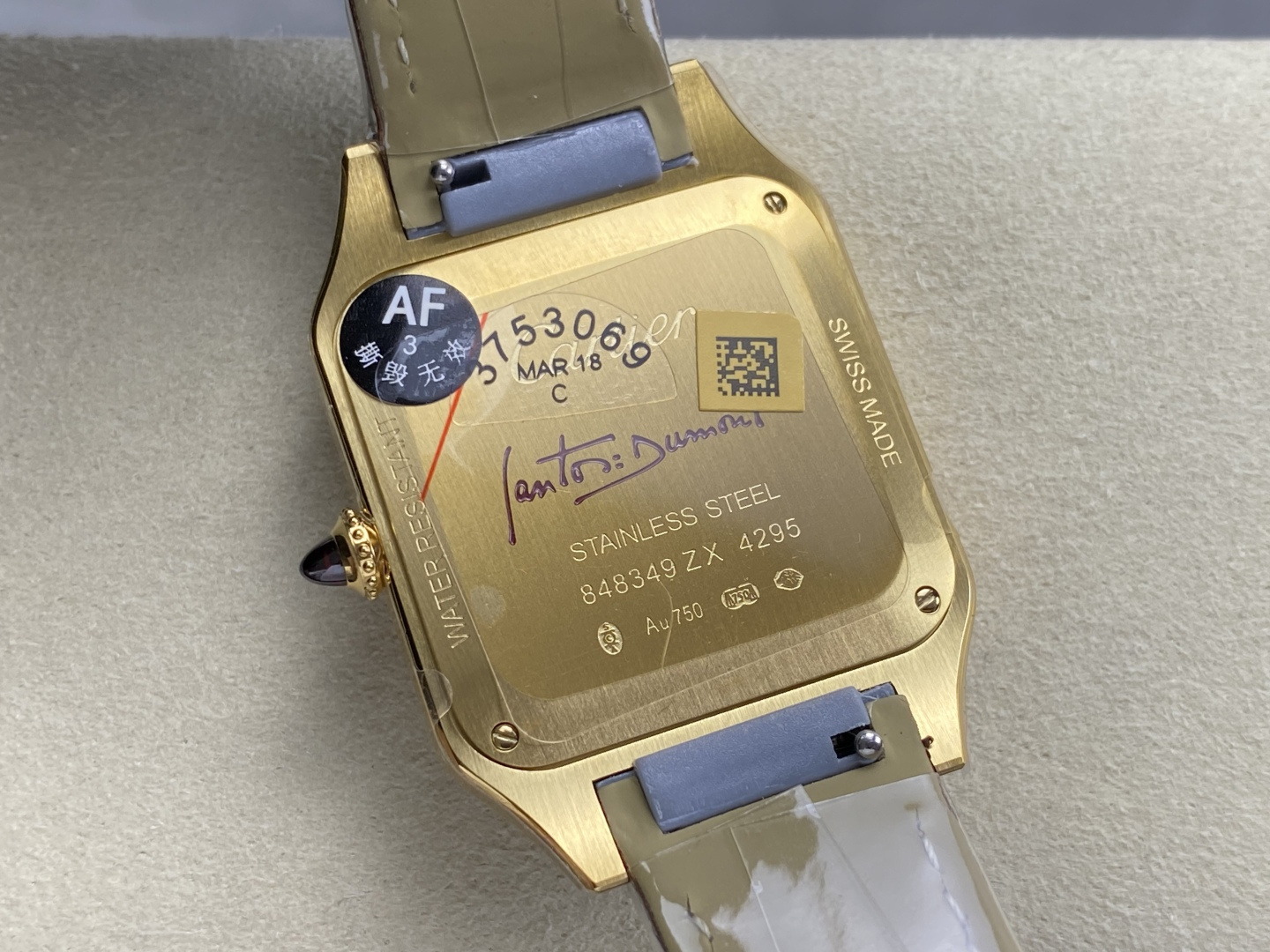 Cartier Santos-Dumont watch large model WGSA0139 1:1 Superclone - Image 5