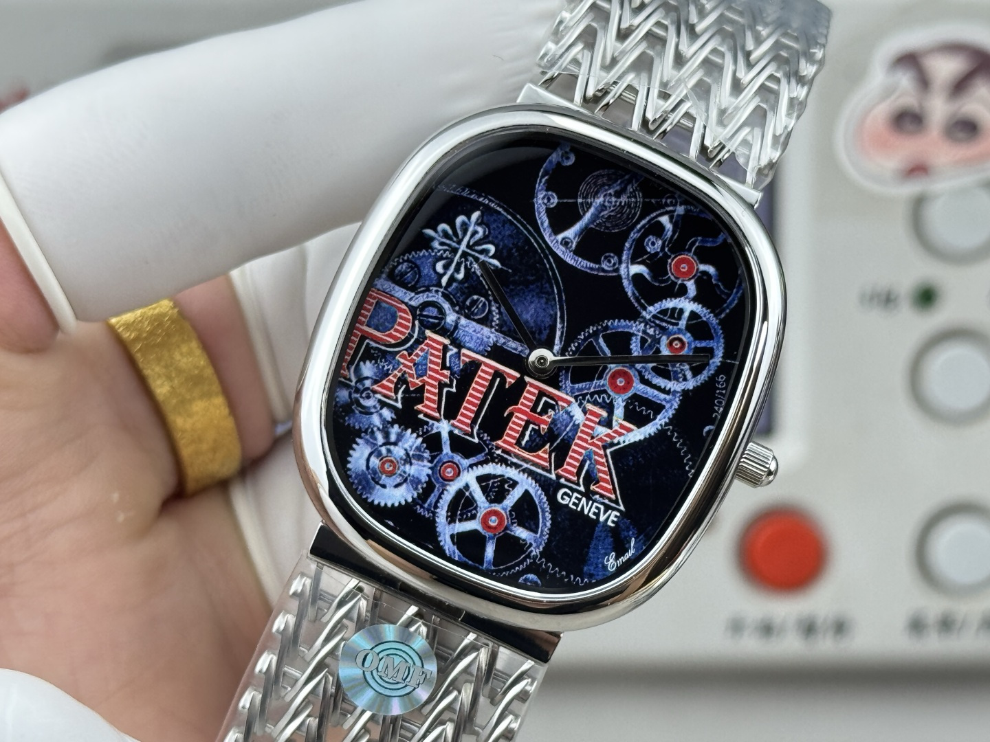 Patek Philippe Golden Ellipse 5738/50J-011 Yellow-Crested Cockatoo 1:1 Superclone - Image 5