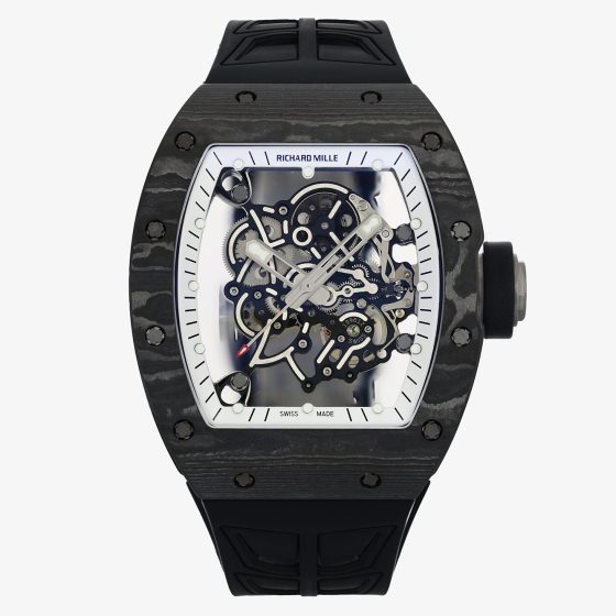Richard Mille RM 055 RM055 Carbon composite Manual-wind ZF Factory Configuration ED9F4B 1:1 Superclone