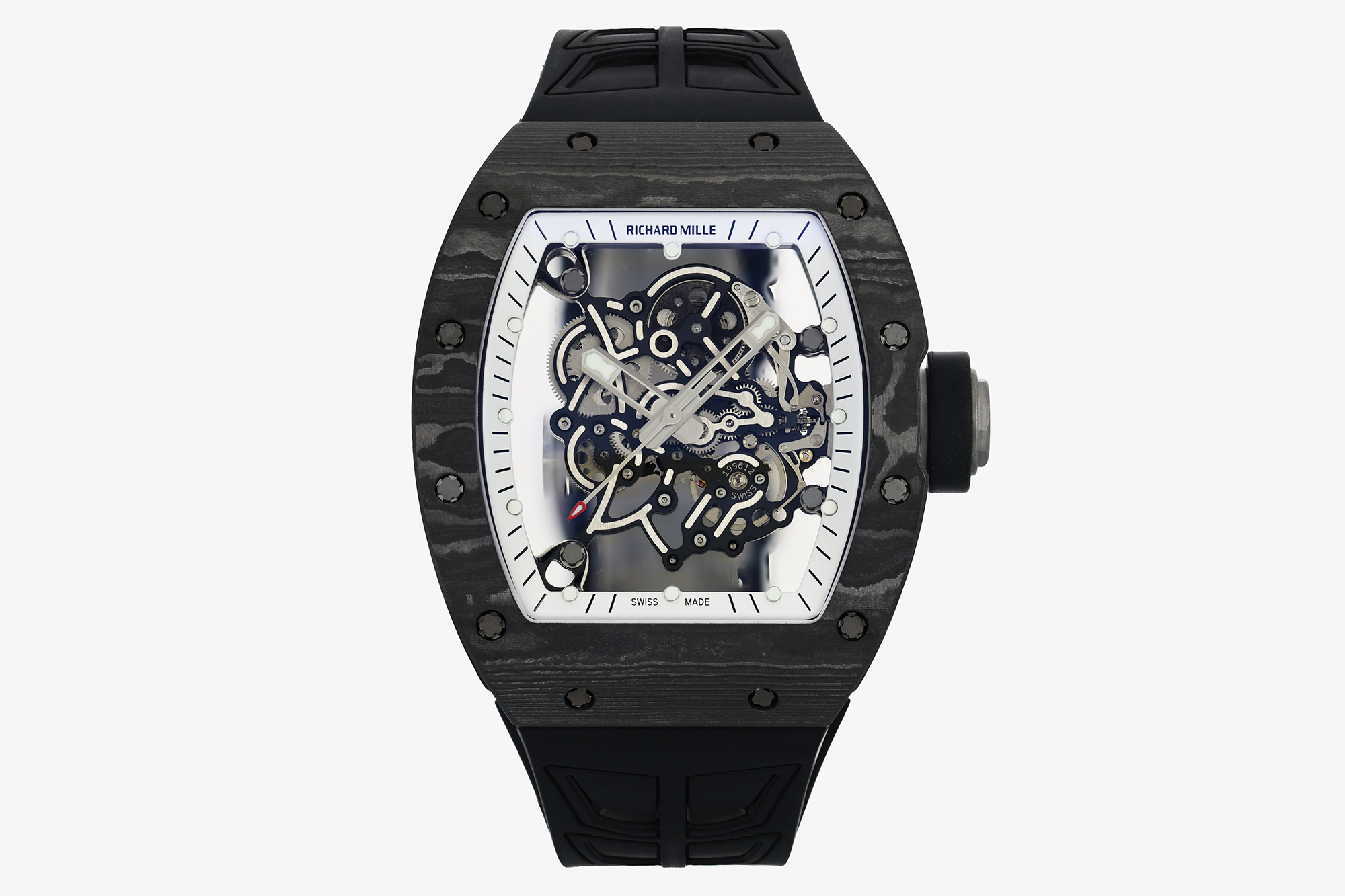 Richard Mille RM 055 RM055 Carbon composite Manual-wind ZF Factory Configuration ED9F4B 1:1 Superclone