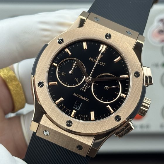 Hublot Classic Fusion Stainless steel 45 mm Chronograph Configuration 4DE7F6 1:1 Superclone