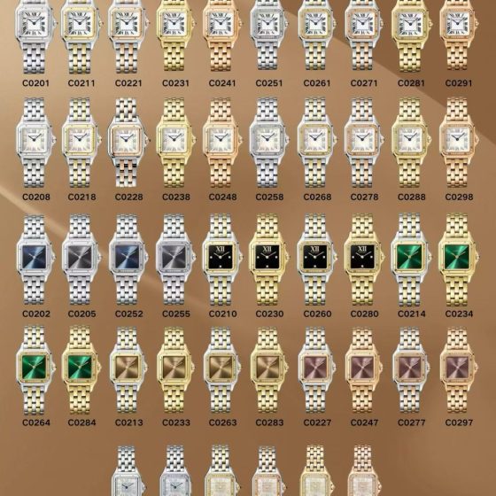 Cartier Panthère Assorted Dial Options AF Factory 1:1 Superclone