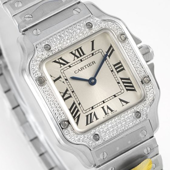 Cartier Santos 34.5 mm AF Factory Configuration 6E0E16 1:1 Superclone
