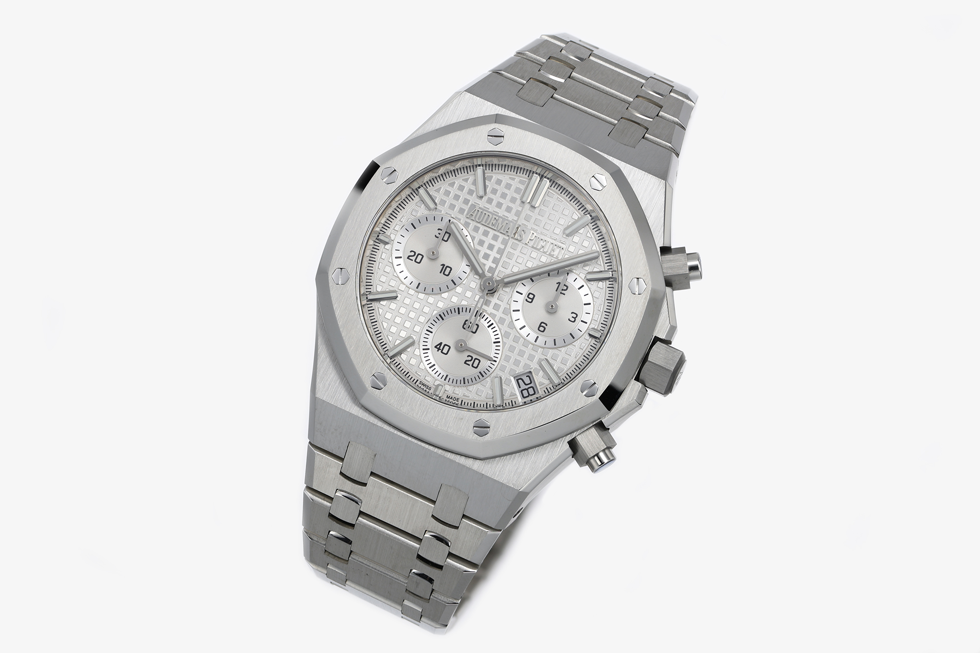 Audemars Piguet Royal Oak 26240ST Stainless steel Stainless-steel bracelet 41 mm Chronograph ZF Factory Configuration C4EEB0 1:1 Superclone - Image 3