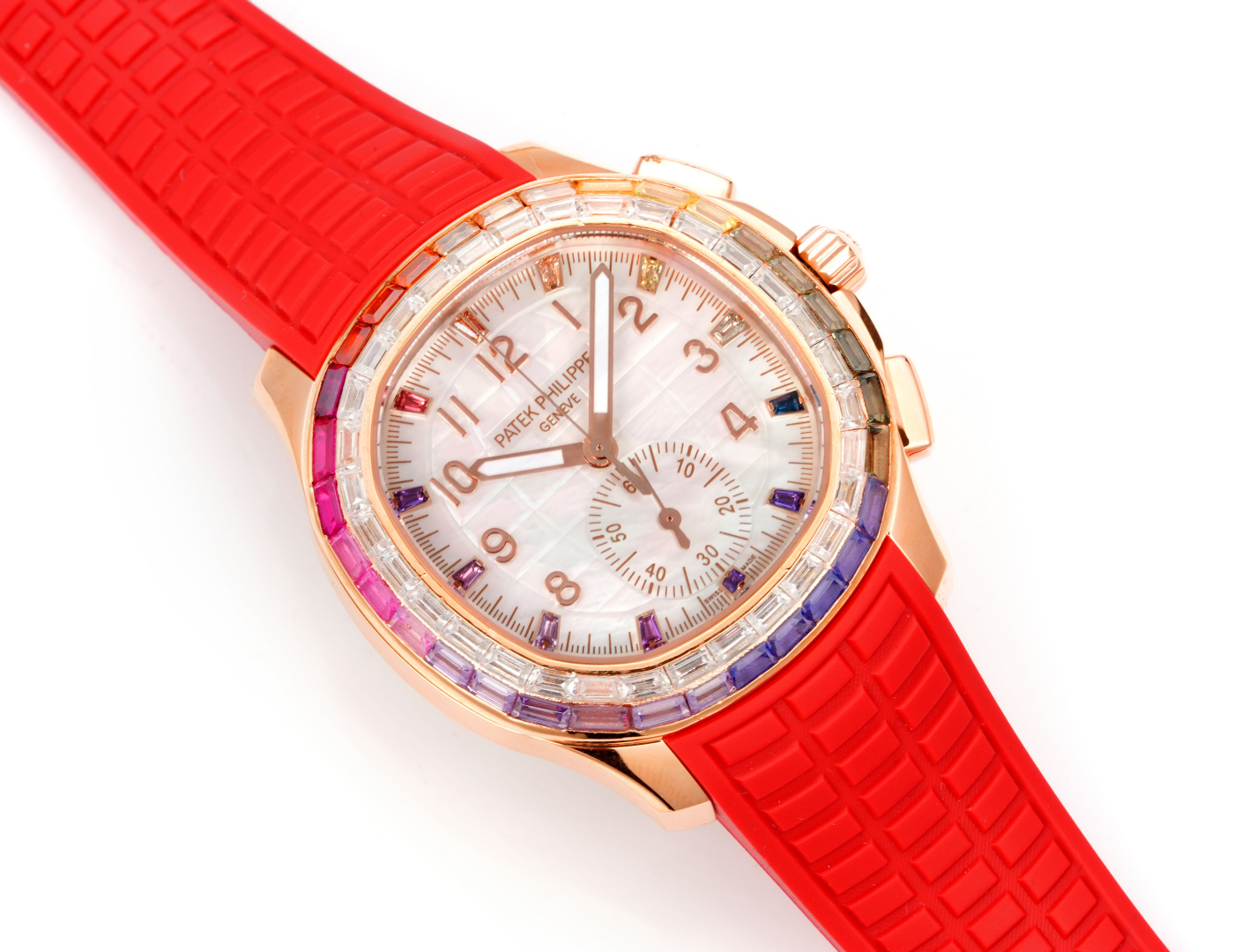 Patek Philippe Aquanaut Luce 7968/300R-001 Rainbow Chronograph 1:1 Superclone - Image 9