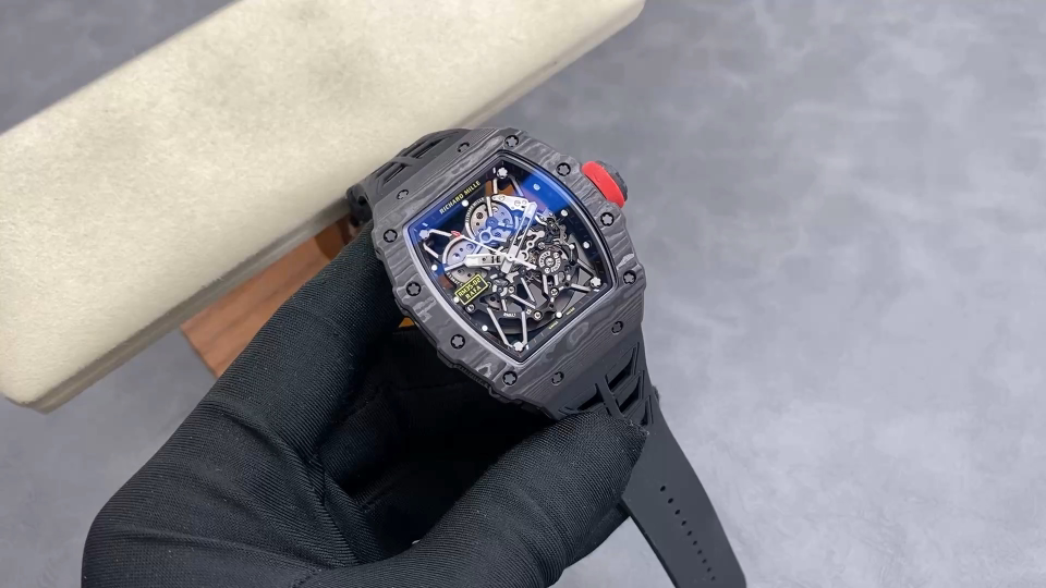 Richard Mille RM 035 RM35-02 Black dial Rubber strap Configuration 6E228B 1:1 Superclone
