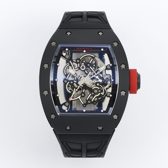 Richard Mille RM 055 RM055 Black Ceramic 42.70 mm Manual-wind ZF Factory Configuration 78F5BE 1:1 Superclone