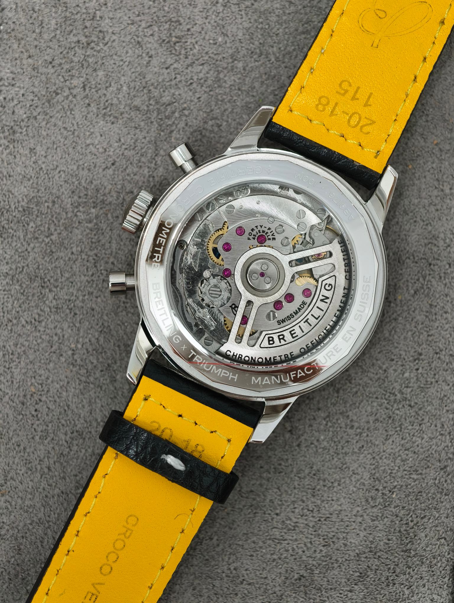 Breitling Top Time Eddy Merckx Chronograph 41 1:1 Superclone — F3B28A - Image 3