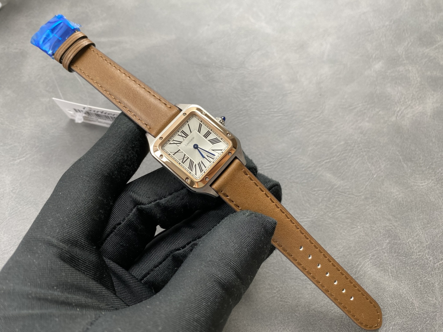 Cartier Santos-Dumont watch small model W2SA0038 1:1 Superclone - Image 11