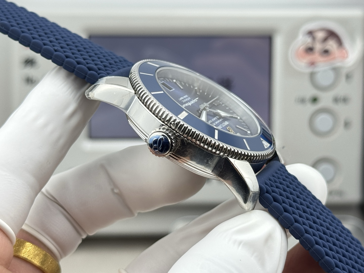 Breitling Superocean Heritage Rubber strap 42 mm GF Factory Configuration 4E1F86 1:1 Superclone