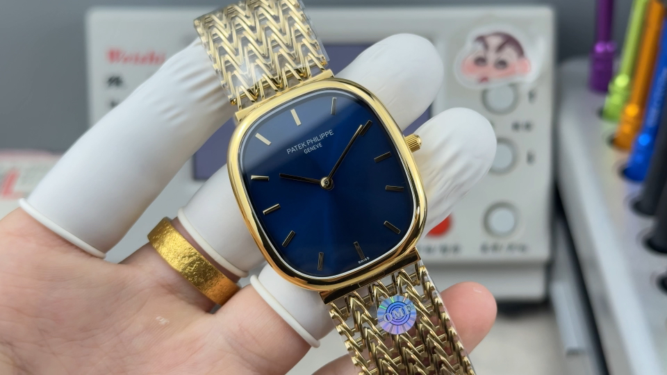 Patek Philippe Golden Ellipse Automatic OMF Factory Configuration 9E1F41 1:1 Superclone