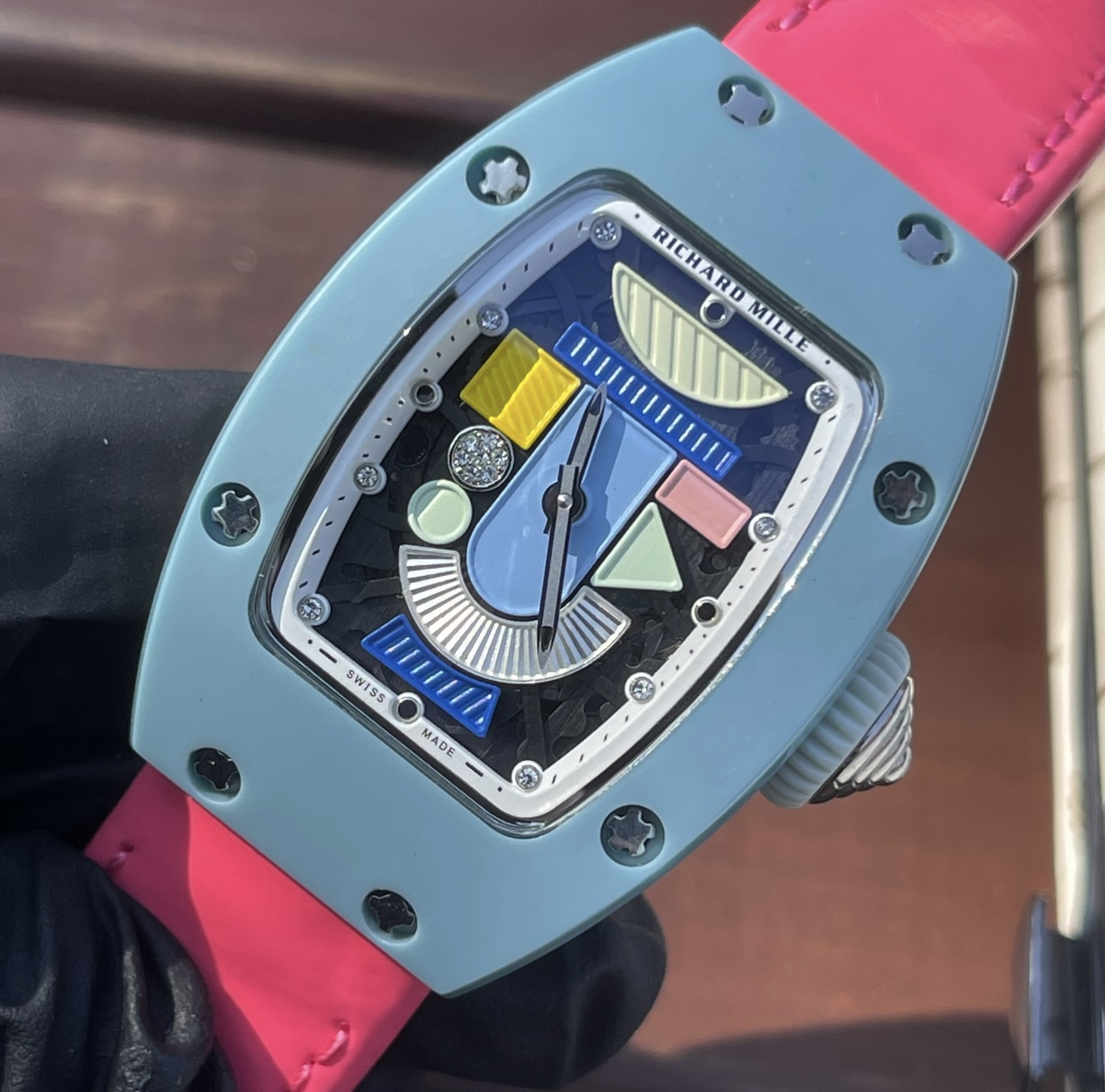 Richard Mille RM 07 RM07-01 Ceramic 45 x 31 mm Configuration 36388C 1:1 Superclone