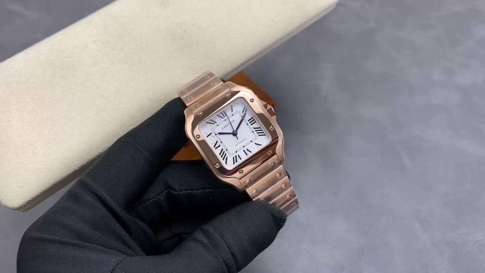 Cartier Santos Stainless steel 35.1 mm BV Factory Configuration 159AAC 1:1 Superclone