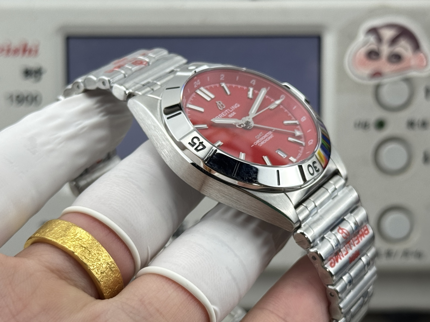 Breitling Chronomat A32398101M1A1 Stainless steel Stainless-steel bracelet 1:1 Superclone - Image 17