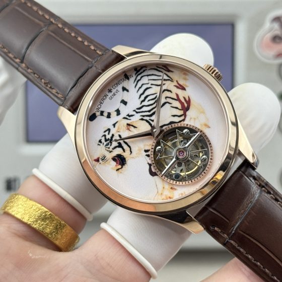 Vacheron Constantin Overseas 42 mm Tourbillon Manual-wind ANT Factory Configuration 6108C9 1:1 Superclone