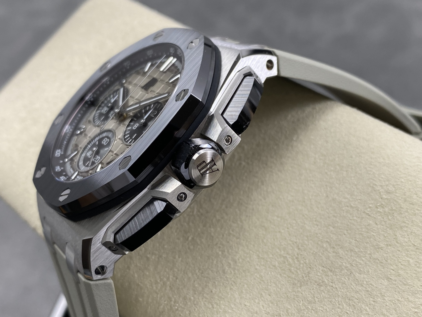 Audemars Piguet Royal Oak Offshore Stainless steel Rubber strap DDF Factory Configuration D0D88A 1:1 Superclone - Image 2