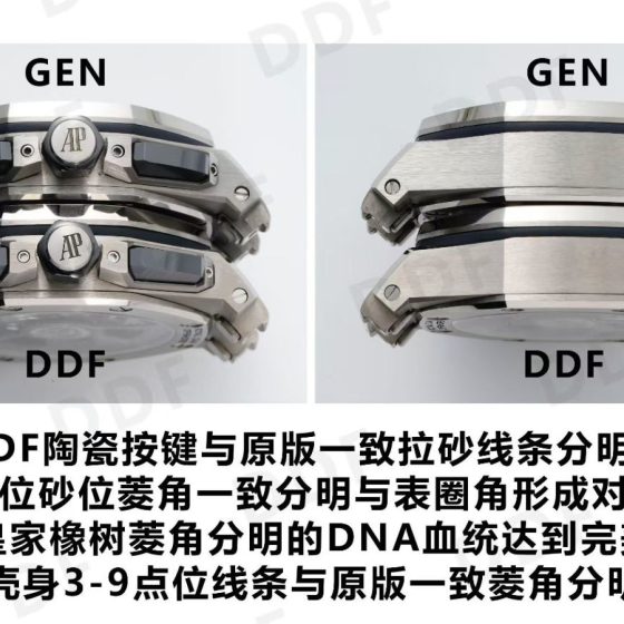 Audemars Piguet Royal Oak Offshore 26420 Stainless steel Rubber strap DDF Factory Configuration 9B434A 1:1 Superclone