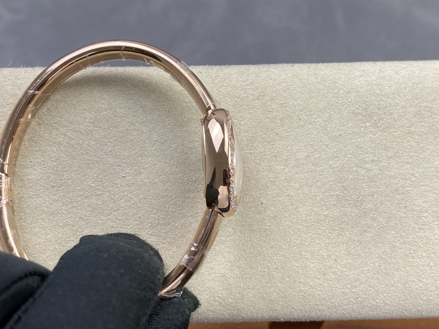 Cartier Baignoire Gold Silver dial White 24.6 x 18.7 mm Configuration A4A896 1:1 Superclone - Image 7