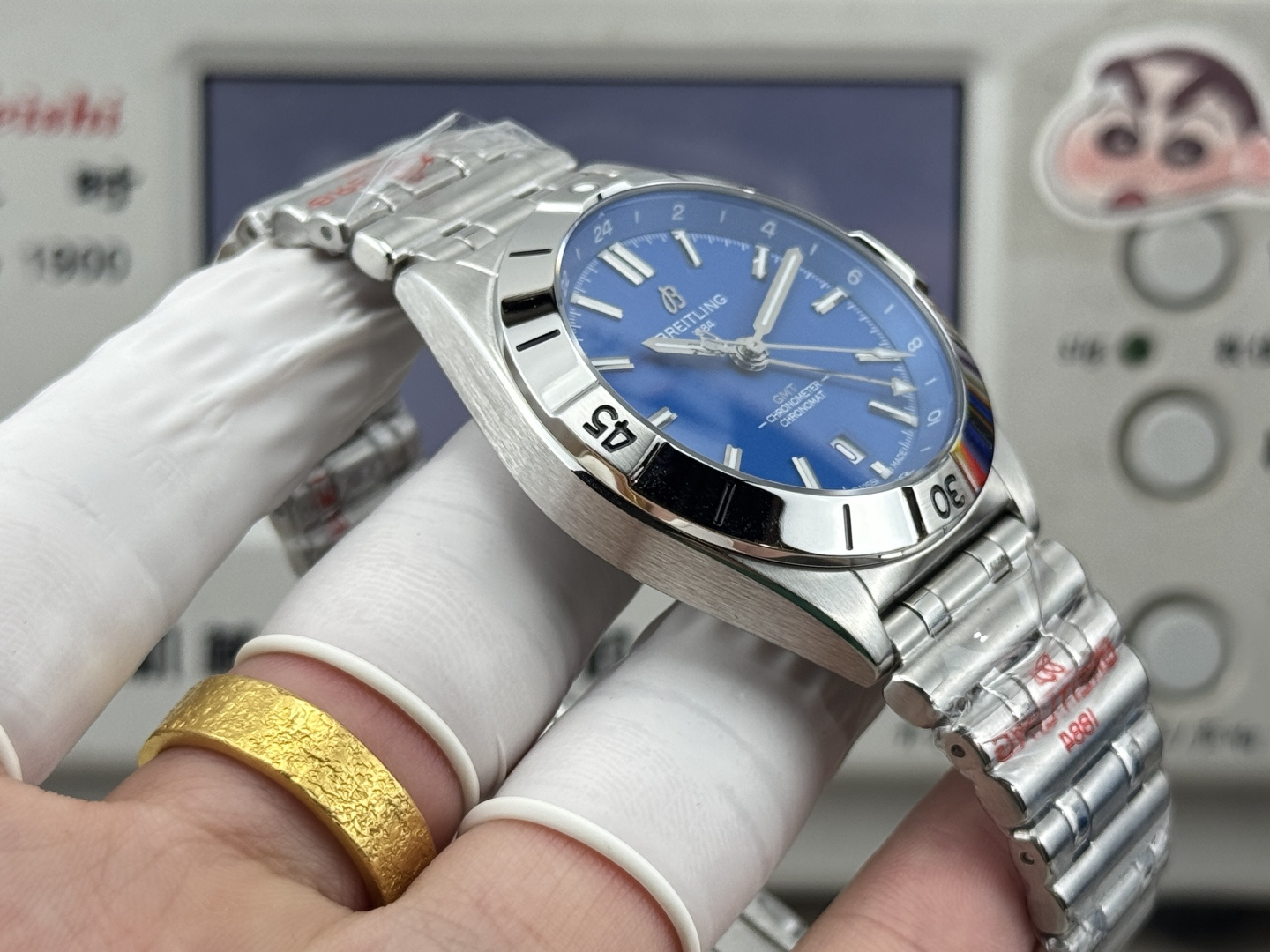 Breitling Chronomat A32398101M1A1 Stainless steel Stainless-steel bracelet 1:1 Superclone - Image 26