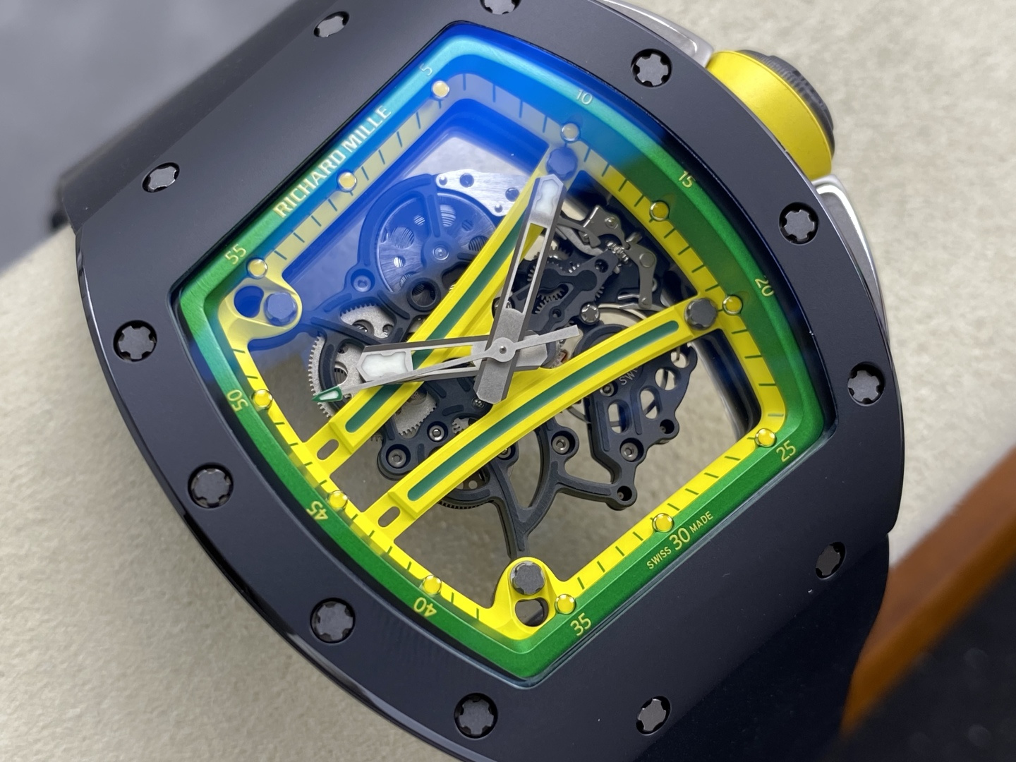 Richard Mille RM 061 RM061 Ceramic Configuration E58D42 1:1 Superclone