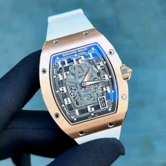 Richard Mille RM 067 RM67-01 Platinum Date display Automatic Configuration 85A339 1:1 Superclone