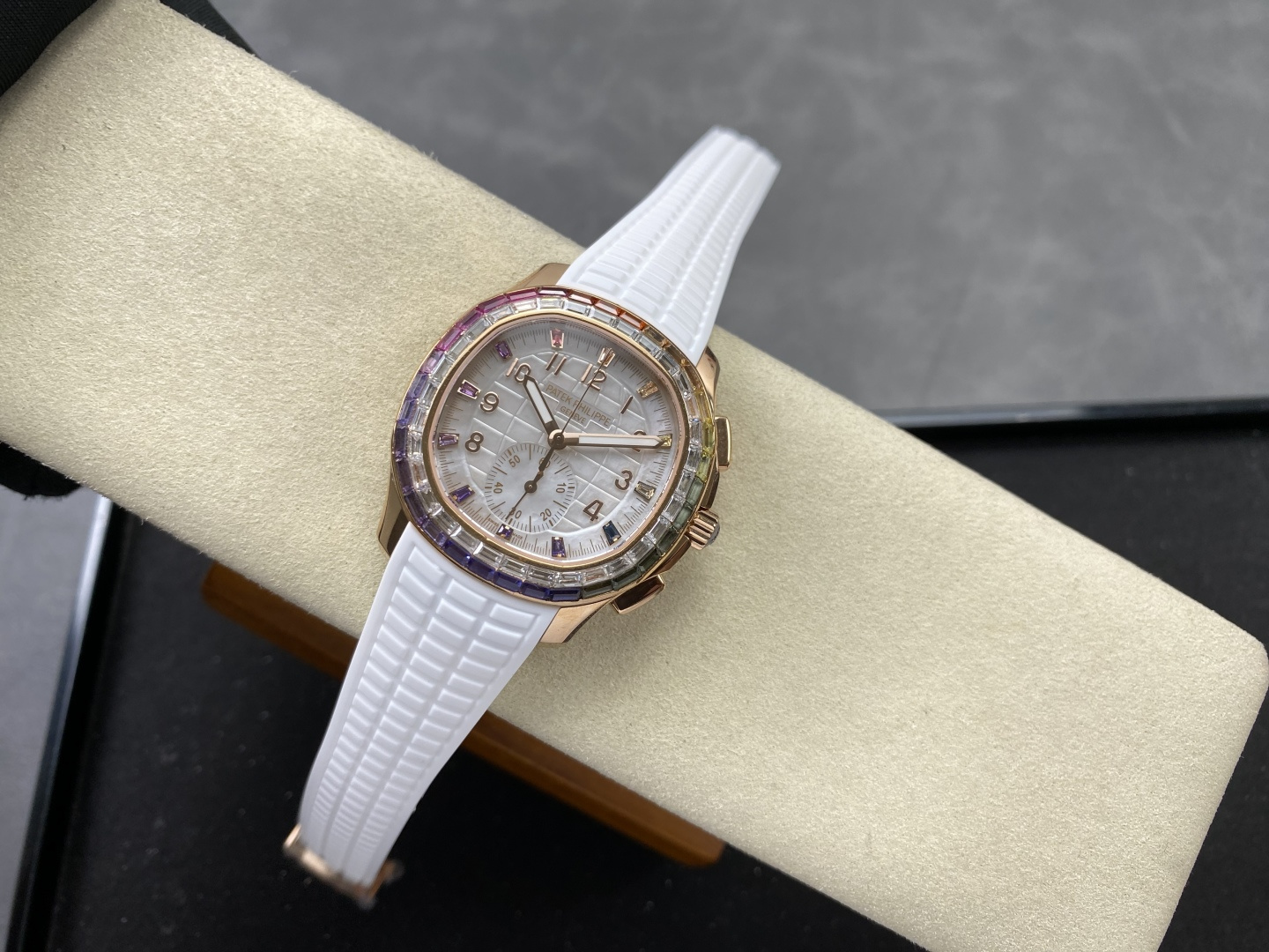 Patek Philippe Aquanaut Luce 7968/300R-001 Rainbow Chronograph 1:1 Superclone - Image 63