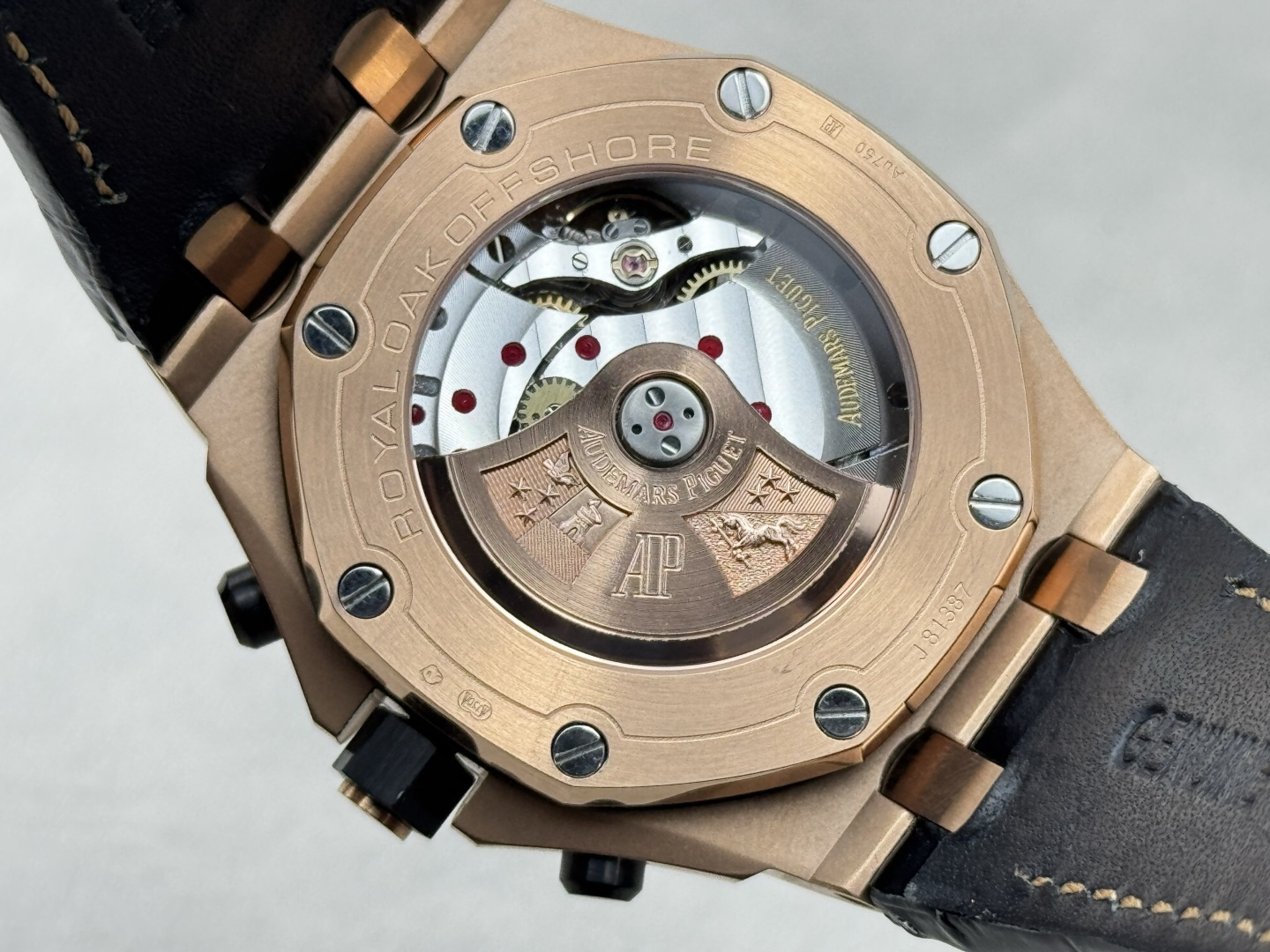 Audemars Piguet Royal Oak Offshore 26470 Stainless steel Rubber strap 42 mm Chronograph LS Factory Configuration 2791C3 1:1 Superclone - Image 4