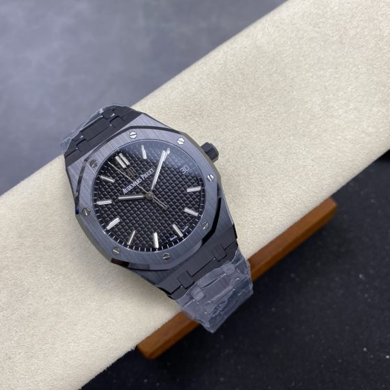 Audemars Piguet Royal Oak 15500 41 mm Date display ZF Factory Configuration E55EE1 1:1 Superclone